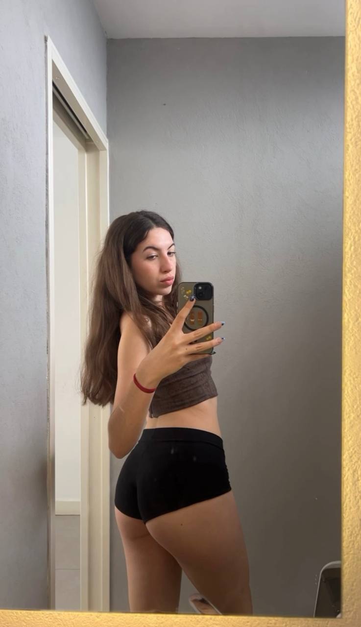 Amber in her underwear in Antalya