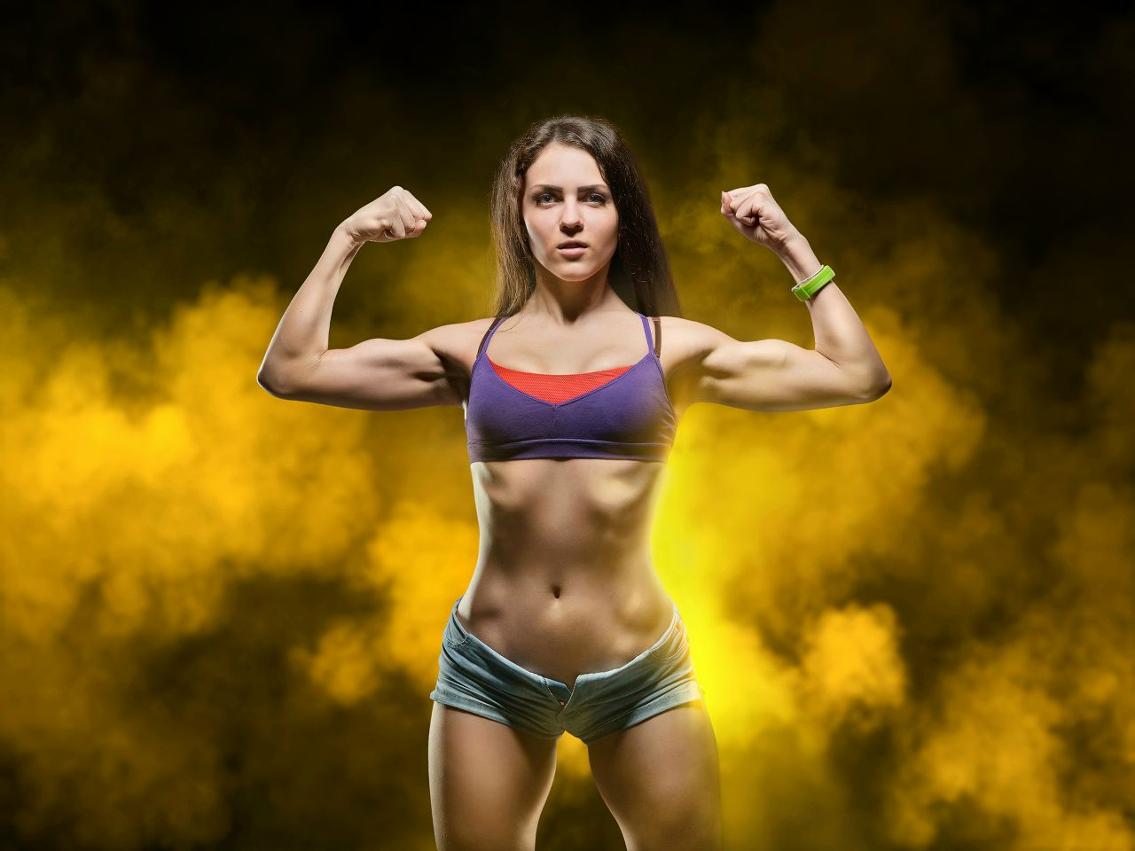 Athletic girls in Antalya